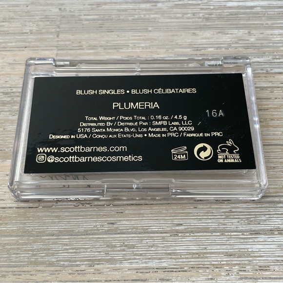 (1) NEW Scott Barnes Rare Discontinued Blush - Plumeria - Picture 3 of 6